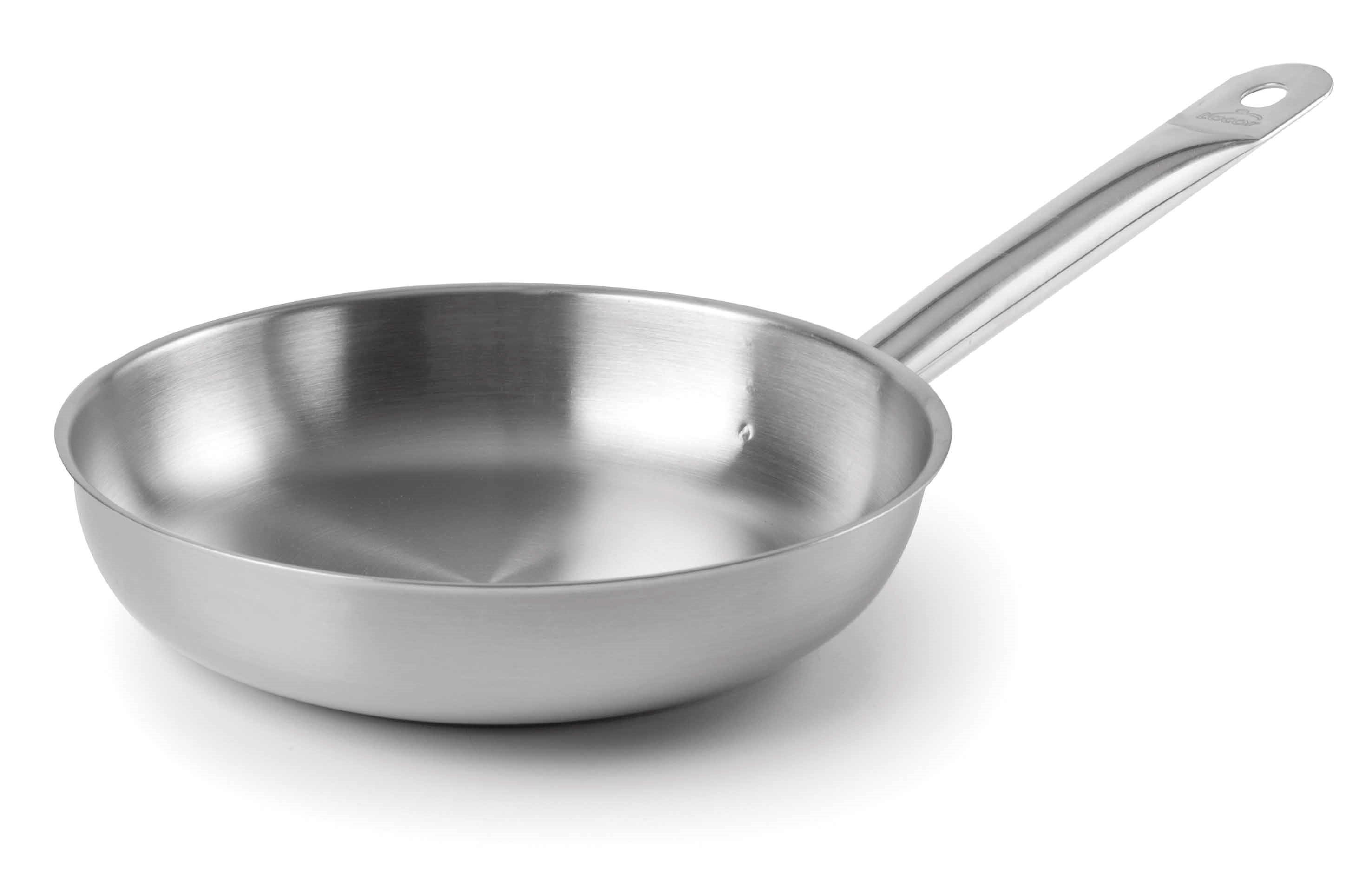 Lot 2 poêles en inox Chef 32 et 36 cm  Lacor - Mathon - 2