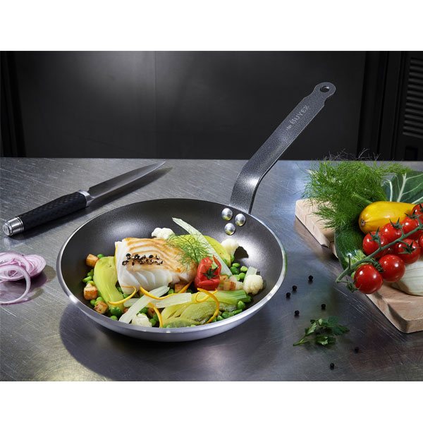 Poêle 32 cm Alu Choc Resto induction De Buyer - Mathon - 3
