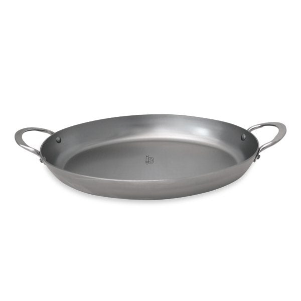 Plat à rôtir ovale acier Minéral B 36 cm De Buyer - Mathon - 1