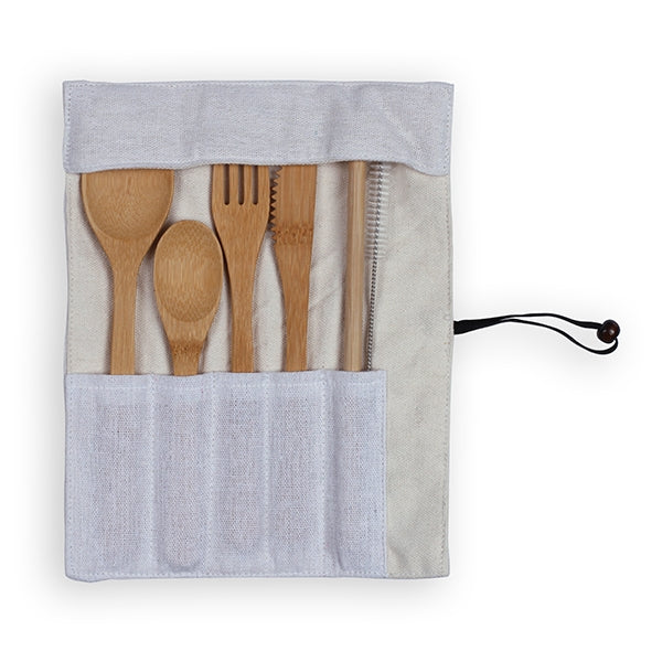 Set de couverts en bambou Livoo - Mathon - 2