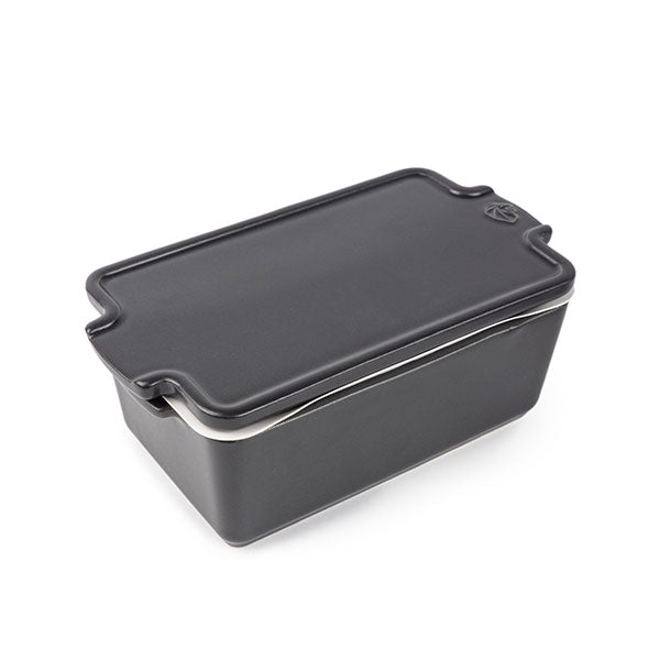 Terrine en céramique et presse 20 cm Appolia ardoise  Peugeot - Mathon - 1