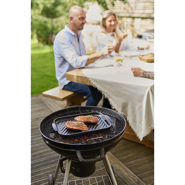 Grill viande rectangulaire Grill To Table noir satin 38 cm  Peugeot - Mathon - 2