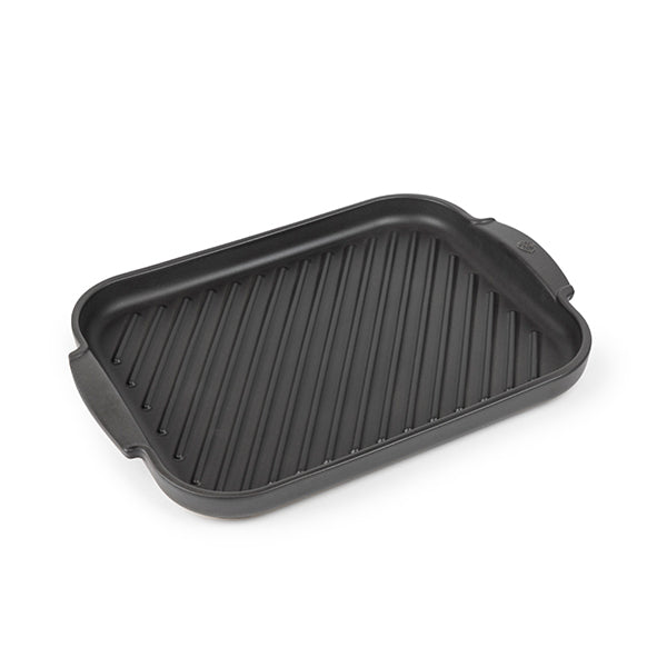 Grill viande rectangulaire Grill To Table noir satin 38 cm  Peugeot - Mathon - 1