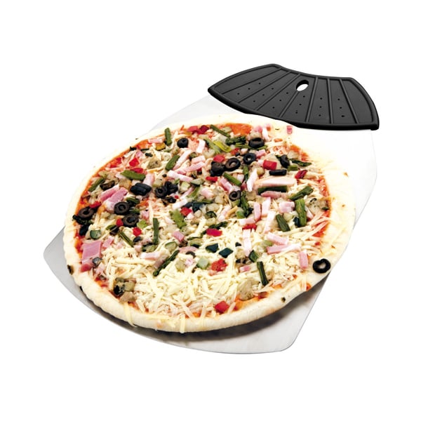 Set pelle à pizza et pierre pour pizza 33cm - Mathon - 2