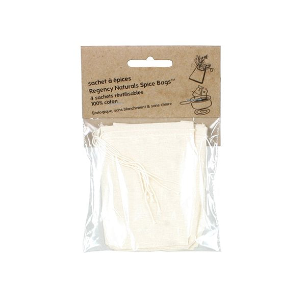 4 sachets à épices réutilisables - Mathon - 2