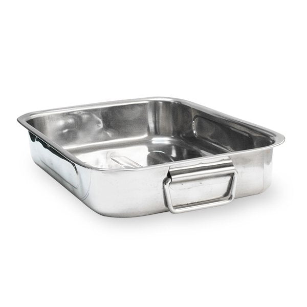 Plat à four rectangulaire inox 35 cm Baumalu - Mathon - 2