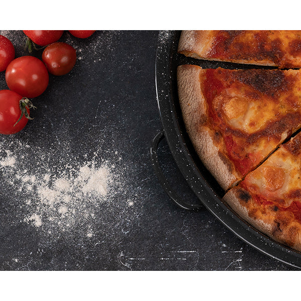 Plateau à pizza 34 cm Graniteware - Mathon - 4