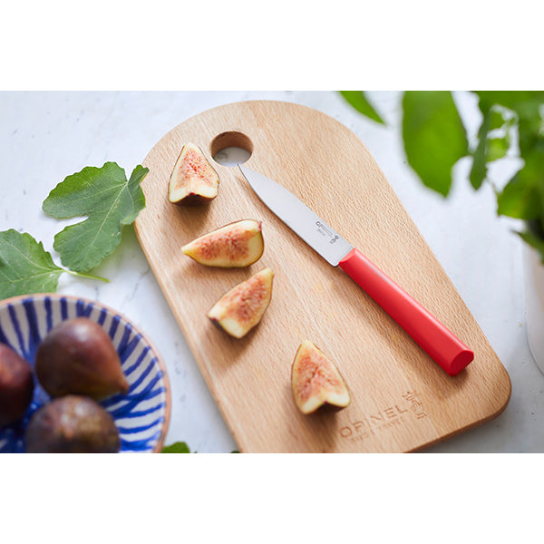 Couteau Office N°312 Essentiels+ Rouge 10 cm inox Opinel - Mathon - 4