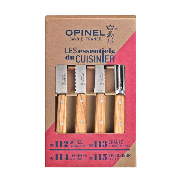 Coffret couteaux N°112, N°113, N°114 et N°115 Les Essentiels Olivier Opinel - Mathon - 1