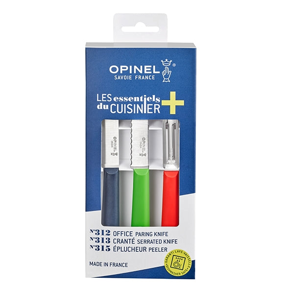 Couteaux Trio Essentiels+ N°312, N°313 et N°315 Opinel - Mathon - 1