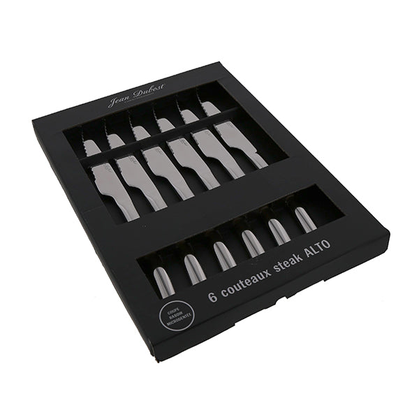 Coffret de 6 couteaux à steak Alto  Jean Dubost - Mathon