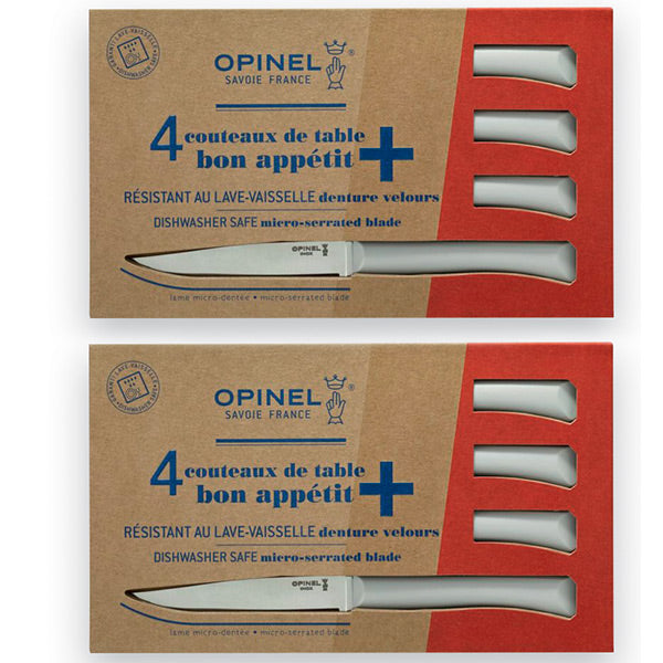 Lot de 2 coffrets 4 couteaux de table Nuage Opinel - Mathon - 1