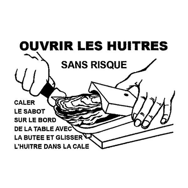 Cale-huître avec lancette  Roger Orfèvre - Mathon - 2