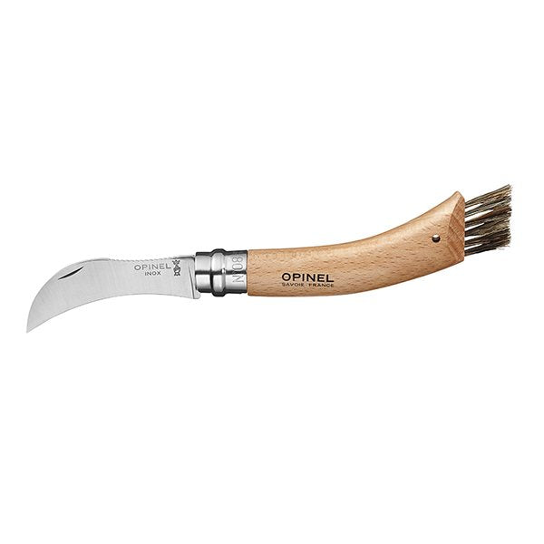 Couteau à champignons pliant N°08 lame inox 8 cm Opinel - Mathon - 1