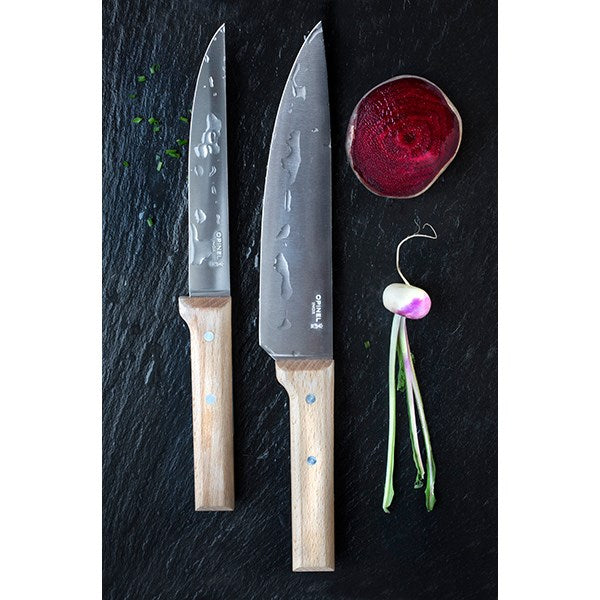 Coffret Trio N°118, N°120 et N°126 Parallèle lame inox 8, 16, 20 cm Opinel - Mathon - 4