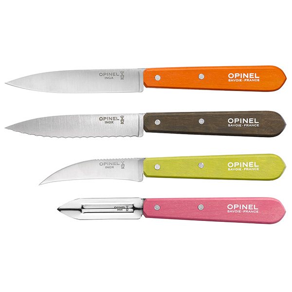 Coffret 4 couteaux N°112, N°113, N°114 et N°115 Essentiels Fifties Opinel - Mathon - 1