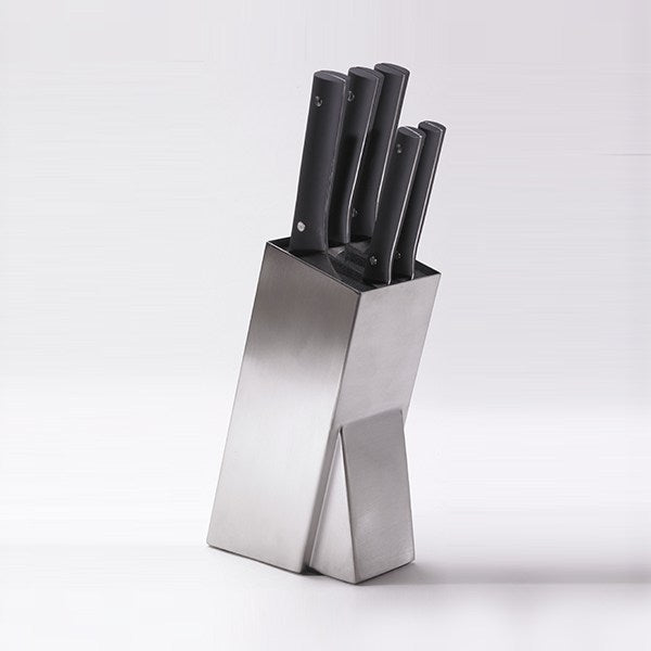 Bloc universel en inox avec 5 couteaux Mill Pradel Jean Dubost - Mathon