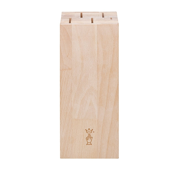 Bloc pour 5 couteaux en hêtre Opinel - Mathon - 2