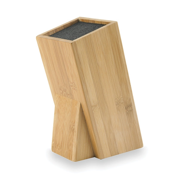 Bloc rangement de couteaux bambou véritable Pradel Jean Dubost - Mathon