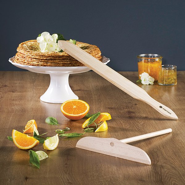Lot crêpière revêtement anti adhérent 28 cm et kit crêpes Mathon - Mathon - 4