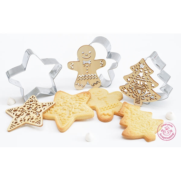 Emporte-pièce et embosseur Etoile Scrapcooking - Mathon - 3