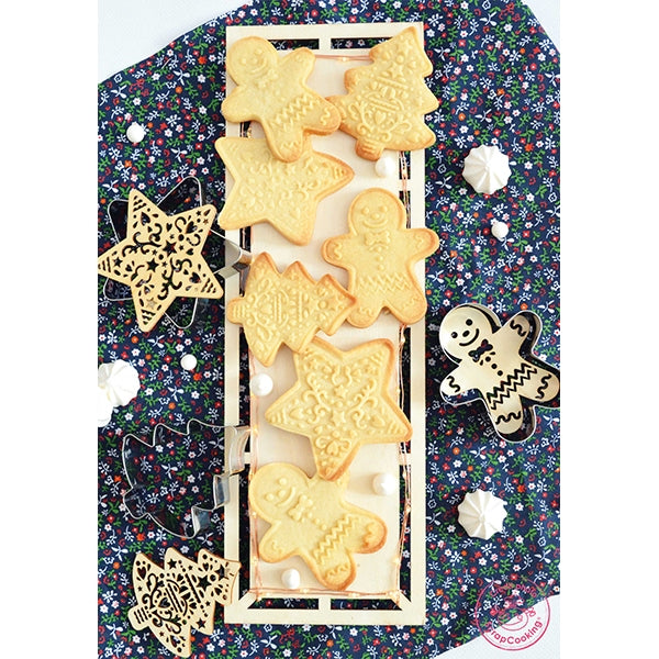 Emporte-pièce et embosseur Bonhomme en pain d’épices Scrapcooking - Mathon - 4