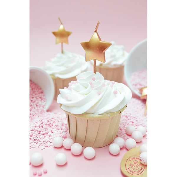 Bougies chiffres et étoiles Scrapcooking - Mathon - 2