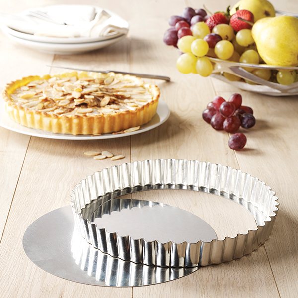 Tourtière en fer blanc 24 cm Gobel - Mathon - 1