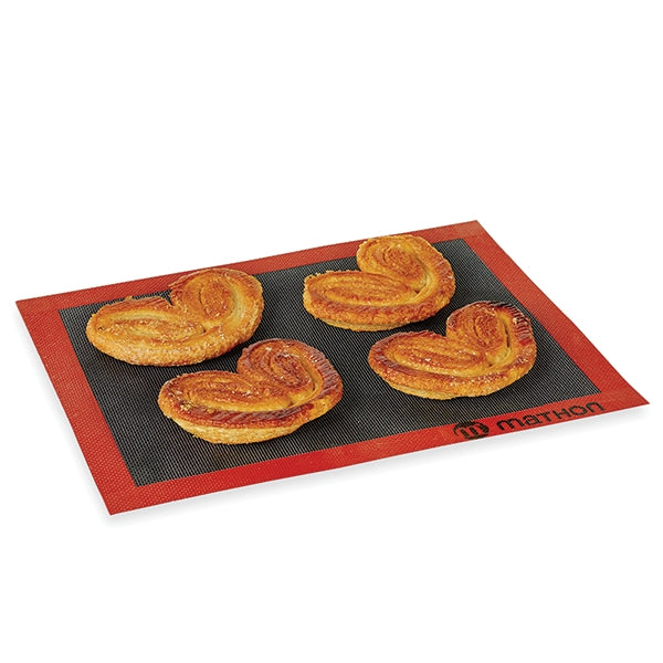 Lot plaque à pâtisserie perforée et tapis de cuisson perforé Mathon - Mathon - 3