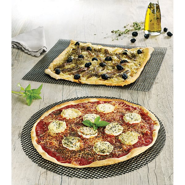 Lot 2 grilles de cuisson + tapis de cuisson en silicone Mathon - Mathon - 2