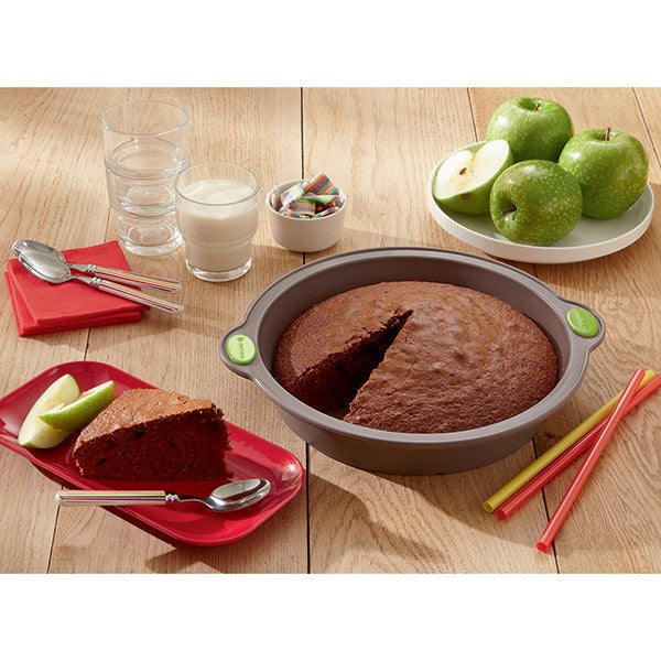 Lot 4 moules à cake, tarte, manqué et four Rigiflex silicone et acier Mathon - Mathon - 5