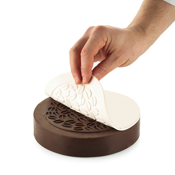 Moule en silicone décor coffee 18 cm Silikomart - Mathon - 5
