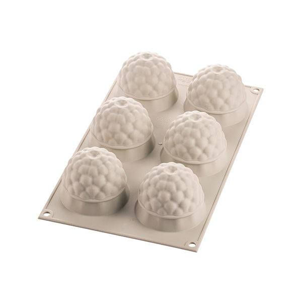 Moule silicone 3D 6 mini gâteaux fruits des bois Silikomart - Mathon - 6