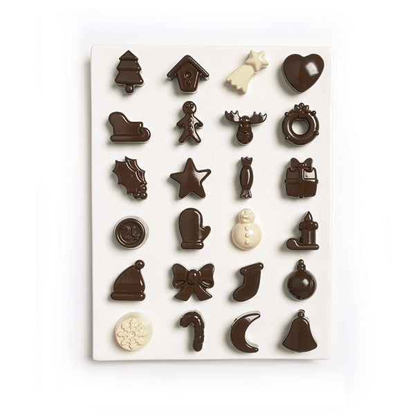 Moule à chocolats de Noël 24 empreintes Mastrad - Mathon - 3