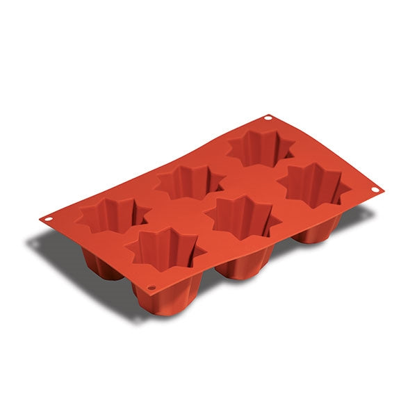 Moule 6 mini-pandoro en silicone Silikomart - Mathon - 3