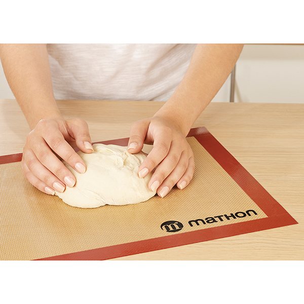 Lot Plaque à pâtisserie perforée 40 cm et tapis de cuisson pro Mathon - Mathon - 3