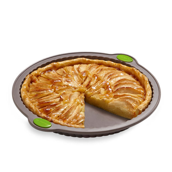 Lot de 3 moules Rigiflex : moule à tarte cannelé, moule terrine et moule à manqué Mathon - Mathon - 2