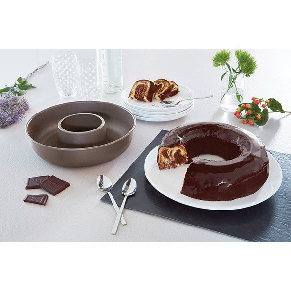 Moule à savarin ou couronne acier revêtu antiadhérent 24 cm Mathon - Mathon - 6