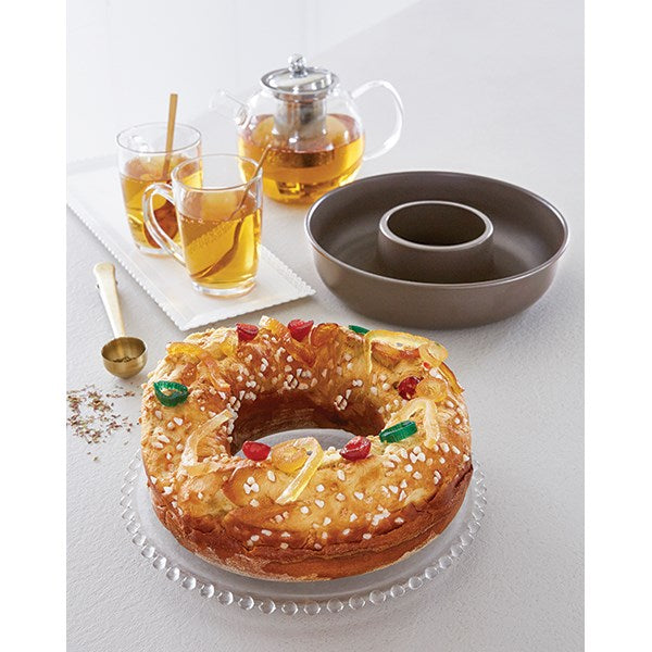 Moule à savarin ou couronne acier revêtu antiadhérent 24 cm Mathon - Mathon - 5