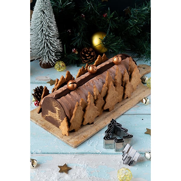 Moule à bûche cannelé extensible 25 à 35 cm Patisse - Mathon - 3
