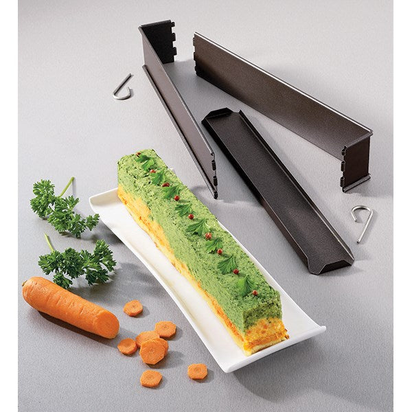 Lot de 2 moules mini-pâté démontable Gobel - Mathon - 2