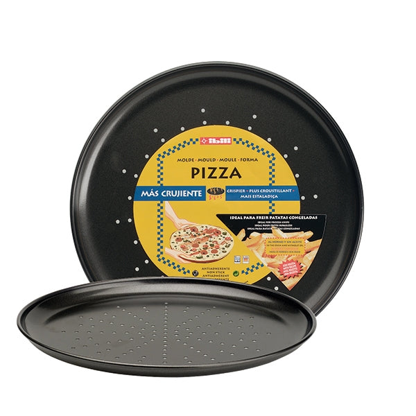 Lot 2 moules à pizza 32 cm Crispy Ibili - Mathon - 2