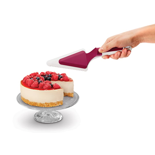 Lot moule à tarte revêtu 24,5 cm et pelle à tarte avec poussoir - Mathon - 2