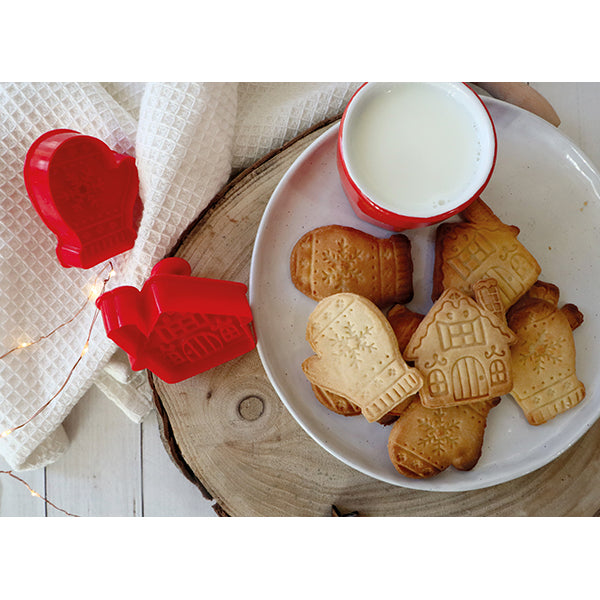 Set de 2 découpoirs éjecteurs de Noël   Scrapcooking - Mathon - 2