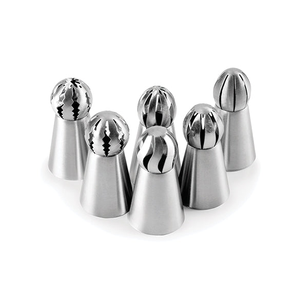 6 douilles russes en inox Lacor - Mathon
