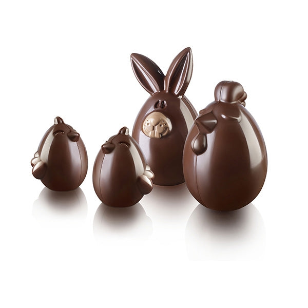 Moule à chocolat Lady Cocca plastique Silikomart - Mathon - 6
