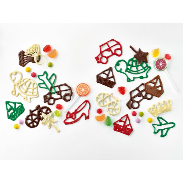 Kit Décomat Kids - Décoration en chocolat pour enfants - Mathon - 11