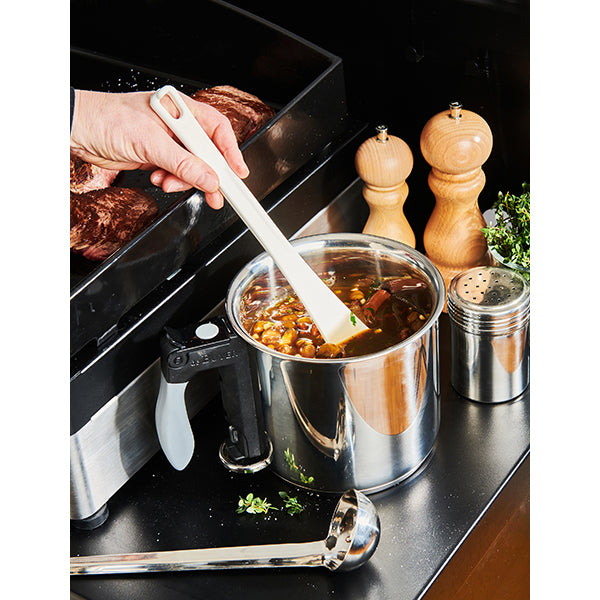 Spatule blanche en polyglass 25 cm De Buyer - Mathon - 3