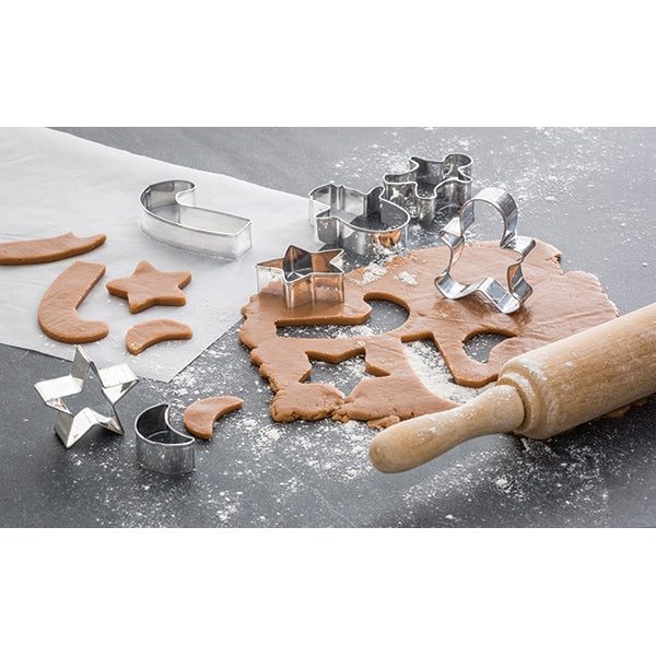 Set de 20 emporte-pièces de noël en inox Mathon - Mathon - 3