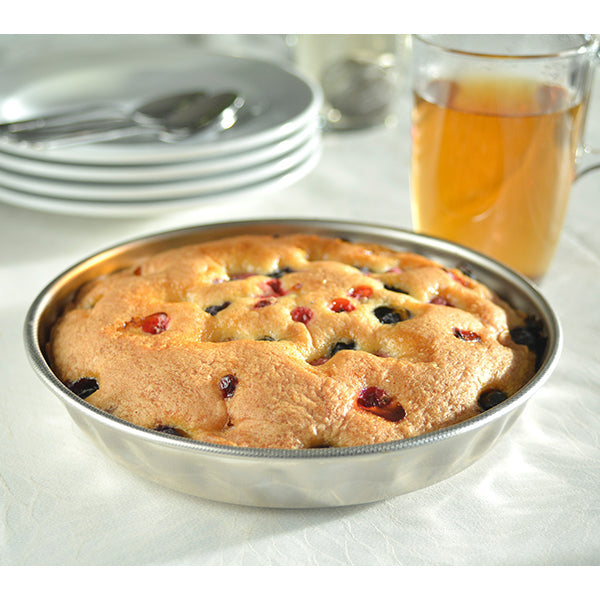 Moule à tarte en inox 24 cm  Steel Pan - Mathon - 2